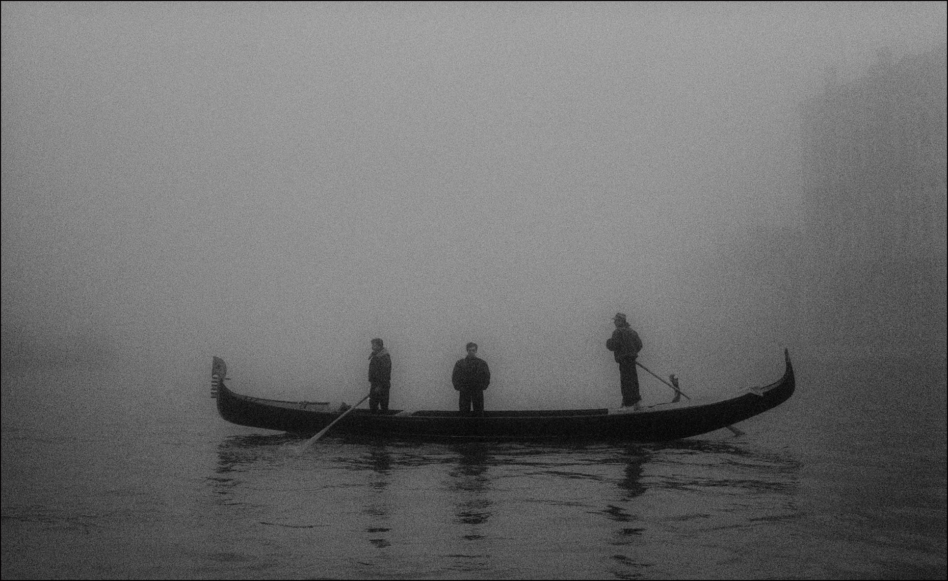 Three Men in a Gondola